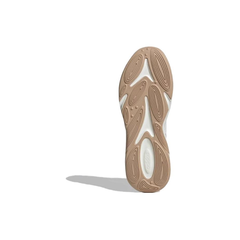 Adidas Ozwave Material PU Confortabil Talpă Groasă Mărire Înălțime Pantofi Dad cu Top Jos Adidași Unisex Alb Maro JI1587