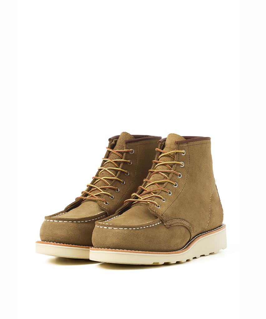 Redwing (Women'S) 6-Inch Moc Toe 3377 - Olive Mojave