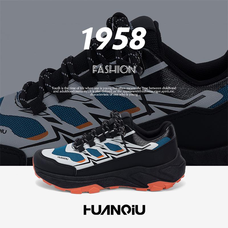 Global hiking shoes men's ZHQ68313 summer outdoor leisure mesh men's shoes versatile breathable commuter sports shoes