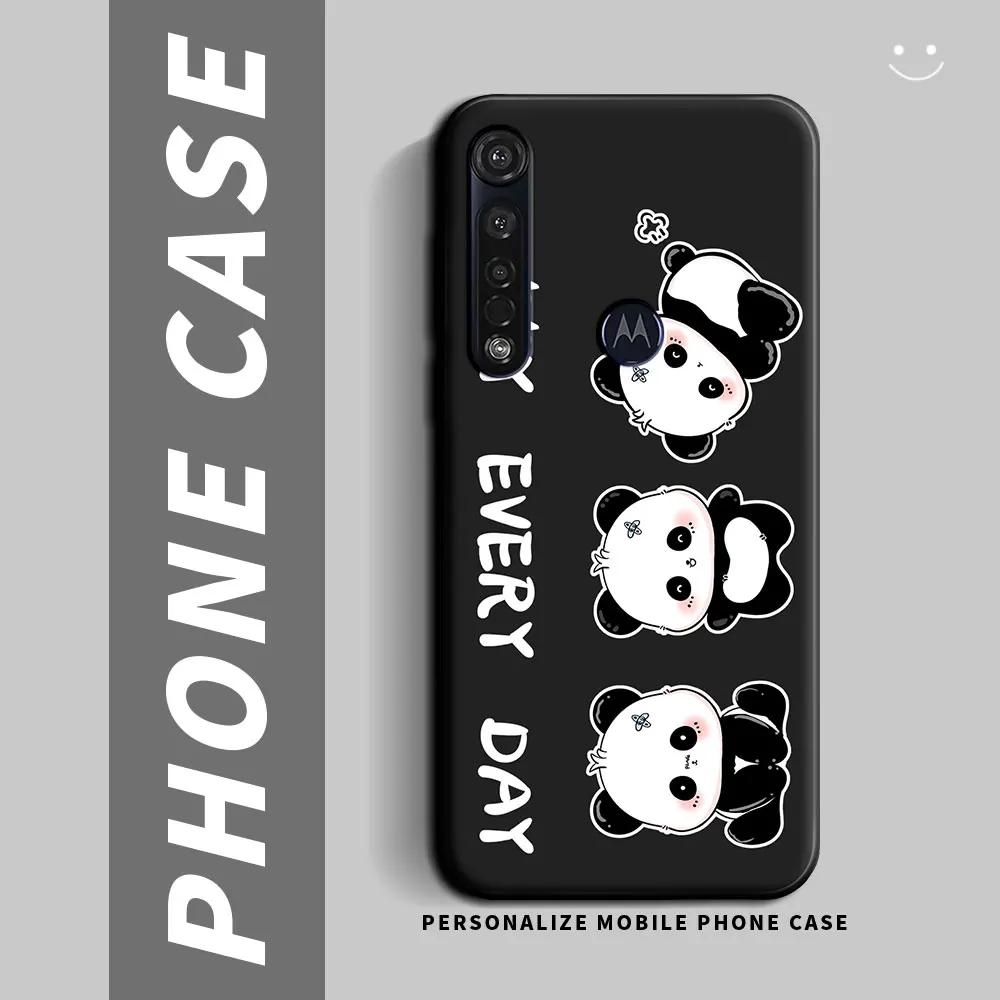 

For Motorola Moto G8 Plus Case Cartoon Panda Shockproof Silicone Soft Phone Case For Moto G8 Play Moto G8 Power Lite Cover Funda Moto G8 Plus