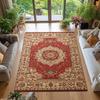 RAKKS Persian Bohemian Mat for Modern &Traditional Decor-Soft Texture,Suitable for Large Spaces & High-Traffic Areas Floor Decor