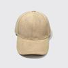 Simple, Basic Baseball Cap, Solid Color, Versatile, Provides Sun Protection and Warmth, Made of Faux Suede Material, Men's Style