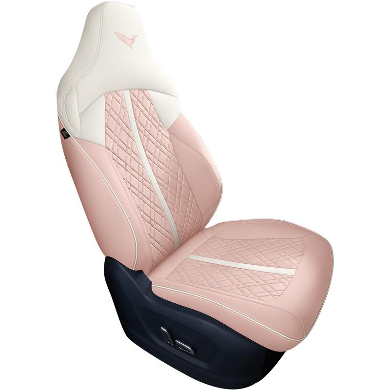 Roewe Whale Car Seat Cover: Leather, All-Season, Universal Fit, Full Wrap Set