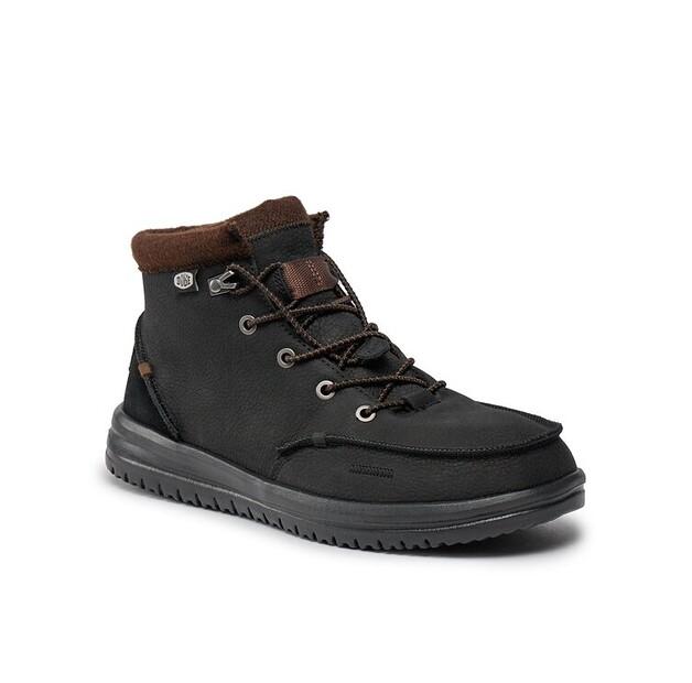 Leather Boots Hey Dude Bradley Boot 40189-001, Black