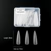 Huashengmei 3rd Gen Seamless Frosted Ultra-Thin False Nails Refill