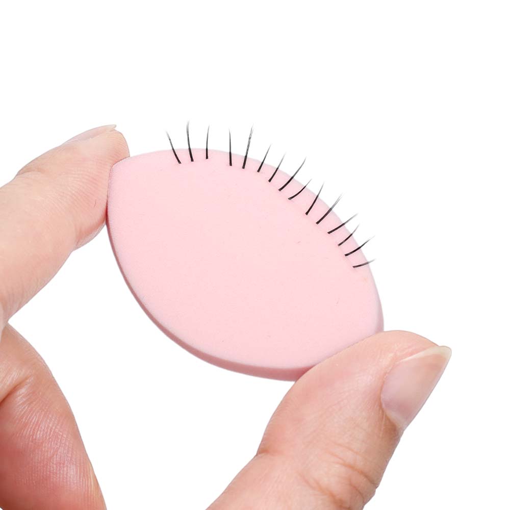 False Eyelash Pads Beginner Training Eyelash Extensions Tool Practicing Eyelash Extension Sponge Reusable Mapping Makeup Puffs