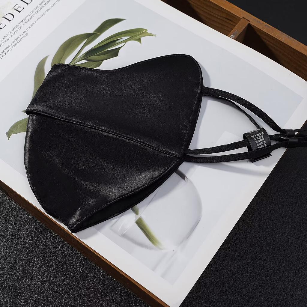MYST&ZA Women's Clothing 2026 Summer New Fashion Mulberry  Sunscreen Breathable Sunshade Face Mask