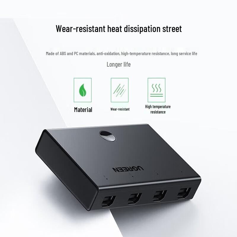 Ugreen Switch di Condivisione Stampante USB 2.0 US158