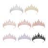 Crystal Rhinestones Wedding Crowns Hairband Crowns Tiaras Hairhoop For Bride Wedding Parties And Special Event Gathering