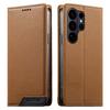 Wallet Case for Galaxy S26 Ultra - Leather/PU, Brown