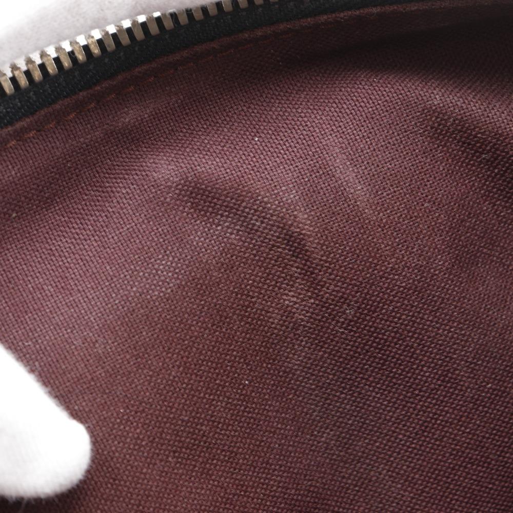 Louis Vuitton Kitan Tote Bag M40388 Monogram Macasa 2WAYShoulder Brown / Black Monogram Canvas Unisex Used