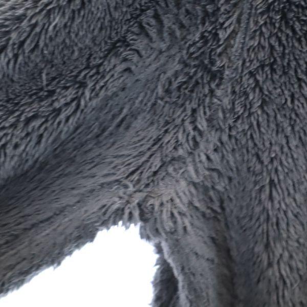 Champion Fur Fleece Jacket L Gray Men's Used