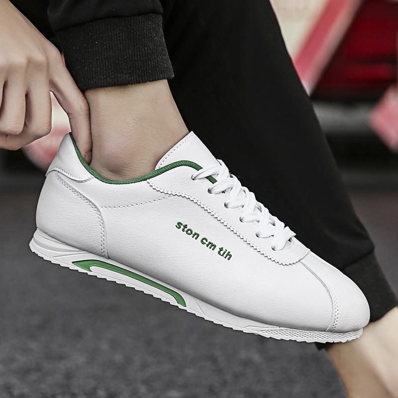 

Дизайнерская обувь для мужчин, повседневные кроссовки на платформе, кроссовки на шнуровке, модные студенческие кроссовки, мужские 39-44 44 зелёный