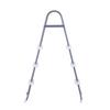 Above Ground Pool Ladder, 3-Step Steel A-Frame Swimming Pool Stairs for 106.7 Cm High Wall, 136 Kg Capacity Entry/Exit Steps with Secure Non-Slip
