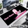 GTA Personalized Large Mouse Pad Custom Name Text Extended Desk Mat Gaming Mousepad