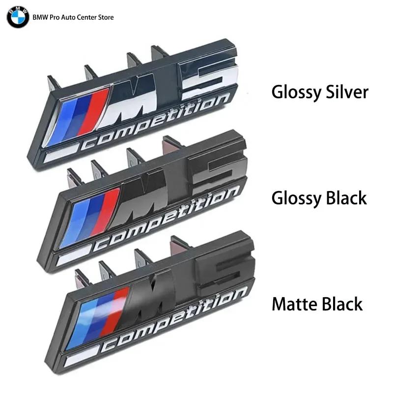 QHIT7 Hot For BMW 3D Emblem Car Front Grill Badge M1 M2 M3 M4 M5 M6 M7 M8 Competition E92 E93 F36 G01 G02 G05 G11 G12 G21 G29 G30 G31
