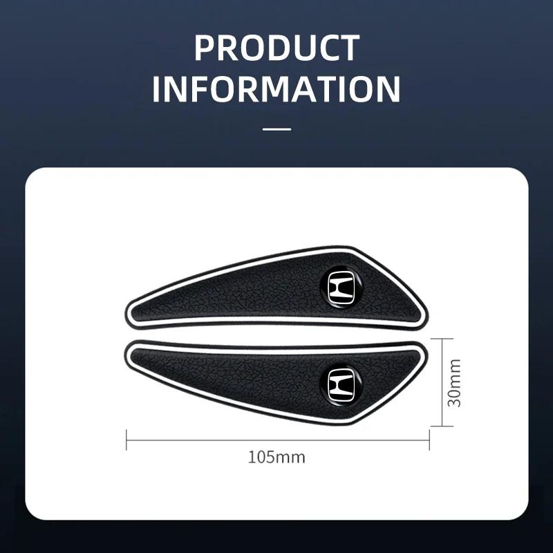 4pcs Car Door Bumper Strip Protection Strip For Honda Civci FIT CRV Accord Jazz HRV Dio Stepwgn Prelude Odyssey City CRX Pilot