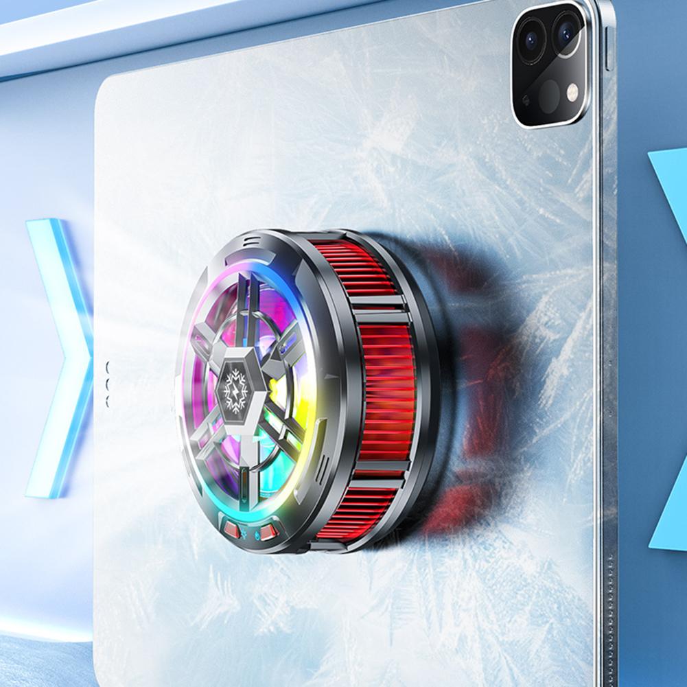 Magnetic Mobile Phone Cooler Strong Cooling Mobile Phone Radiator Universal Semiconductor Tablet Radiator Gaming Cooler for iPad