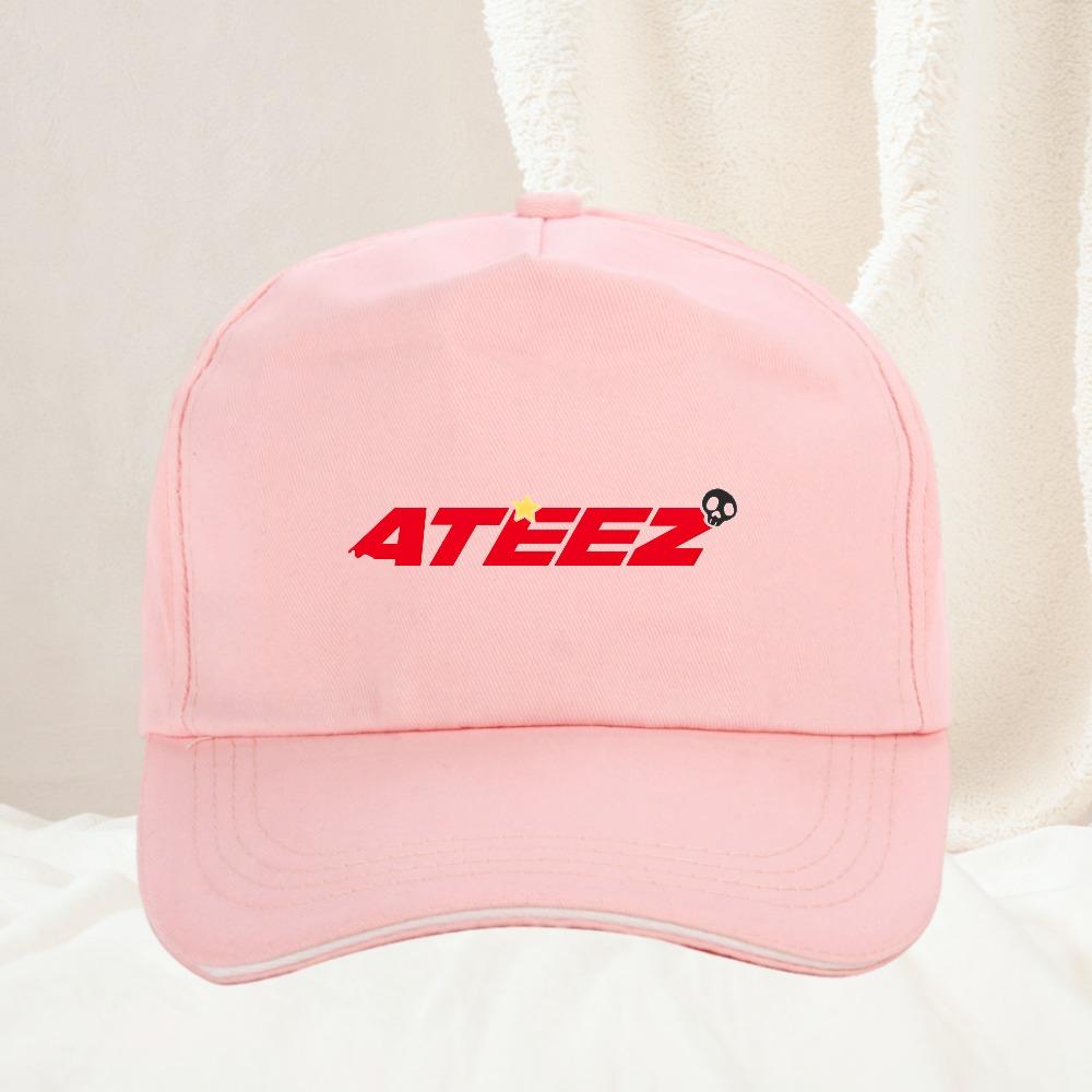 KPOP ATEEZ Years Cartoon Baseball Cap Hongjoong Mingi San Yunho Fans Gift Fans Concert hat