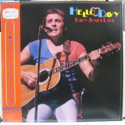 

LP Пластинка ДЭВИ ДЖОНС Hello DavyДэви Джонс Живой K10025 WARNER PIONEER 1982 Япония Оби Рок Б/У