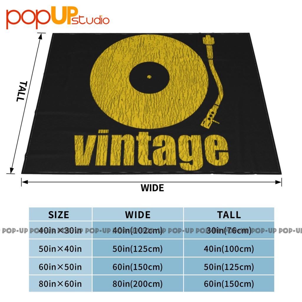 Vintage Vinyl Dj Music Classic Record Collector Technics 1200 Turntable Ultra-Soft Blanket Quilt Winter Sofa Cover Bed Covers