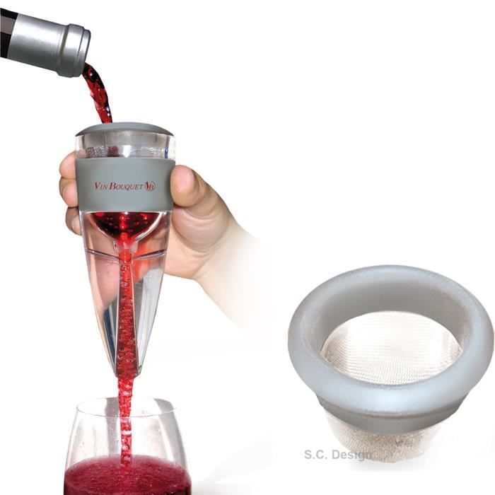 Wine Aerator - Wine Bouquet - Aerator Decanter - Contemporary - 1 Piece - Elegant Design