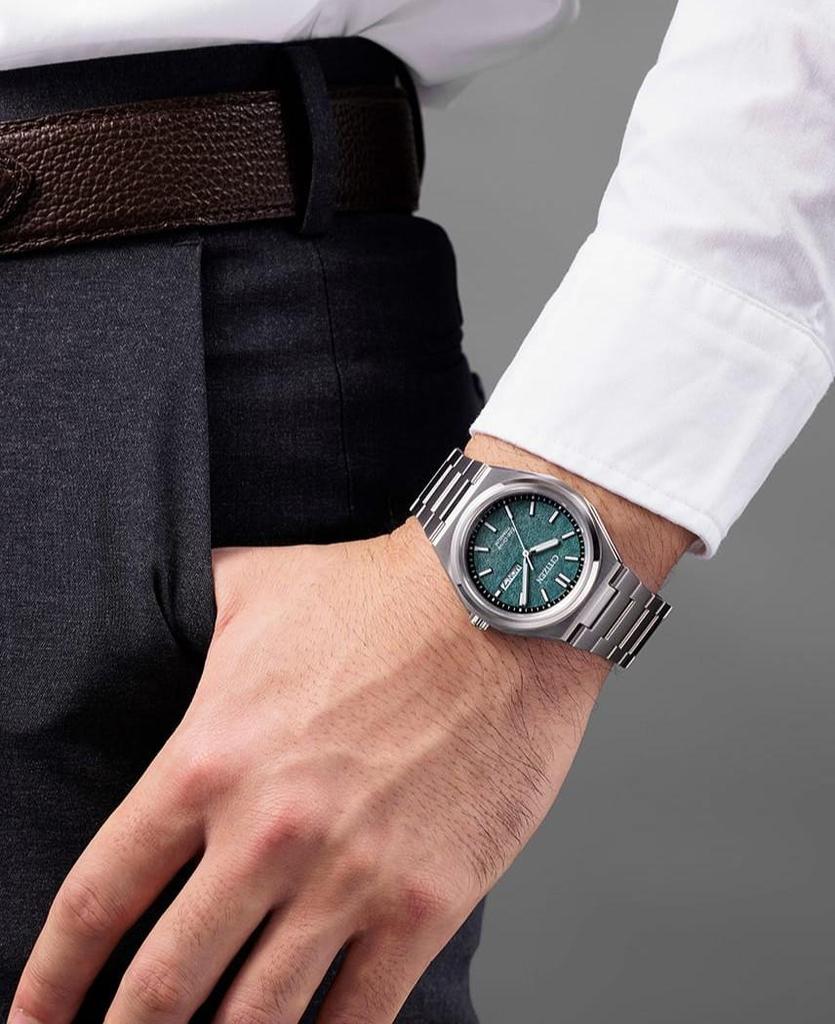 Citizen Zenshin Eco-Drive Super Titanium Saphir Herrenuhr AW0130-85X