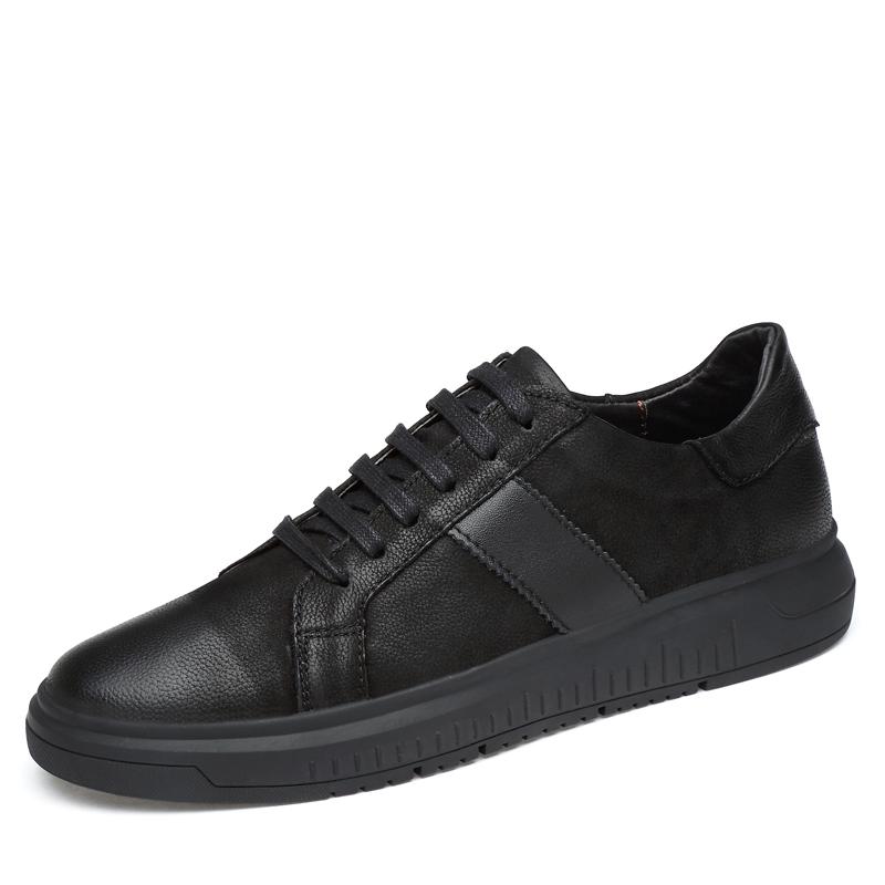 Fashion New Men's Casual Shoes Trendy Luxury Brand Designer Shoes Genuine Leather Comfy Breathable Men Shoes Outdoor Non-Slip Sneackers