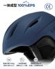 CE Marked Ski Snowboard Asian and Includes 2 Glasses Size L Navy Blue Ultra-Lightweight Helmet, Helmet, Fit, Men's, Kids, Adults, Parents,