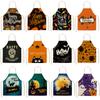 Pumpkin Witch Horror Happy Halloween Kitchen Aprons for Woman Man Home Cooking Baking Shop Cleaning Cotton Linen Apron