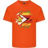 Torn Zimbabwe Flag Zimbabwean Day Football Unisexs Light Cotton TShirt