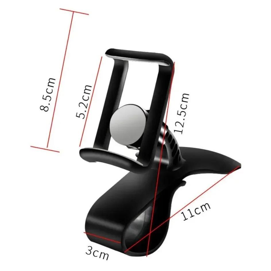 Universal Dashboard Car Clip Mount GPS Bracket Car Mobile Phone Support In Car For iPhone Xiaomi Samsung Car Phone Holder Stand