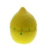 Lemon-Shaped 60-Minute Wind-Up Kitchen Timer for Cooking & Baking