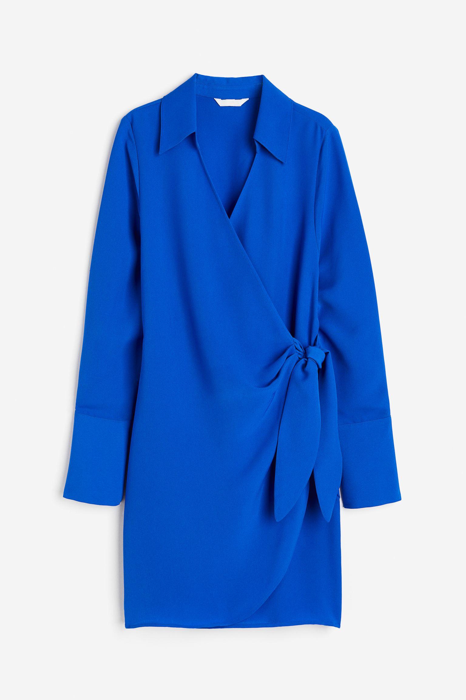 

Crêpe wrap dress