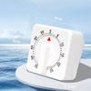 Mechanical Kitchen Timer Square 60 Minute Portable Battery-free Timer for Cooking Baking And Time Management