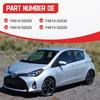 Indvendigt Loftshåndtag til Toyota Corolla 2015-2019, Loftsgribehåndtag med Krog, Forreste Bagerste Billoftshjælpegreb