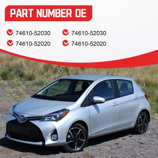 Indvendigt Loftshåndtag til Toyota Corolla 2015-2019, Loftsgribehåndtag med Krog, Forreste Bagerste Billoftshjælpegreb