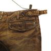 FULLCOUNT Camouflage Military Pants S Brown Ripstop Fabric Men's Used