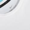 Nike Dri-Fit Logo Comfortable Round Neck Quick-Dry Short Sleeve T-Shirt Men Tops White AJ6882-100