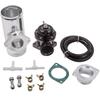 Universal Type-RS Turbo Blow off Valve Adjustable with 2.5" Aluminum Flange Pipe Adapter