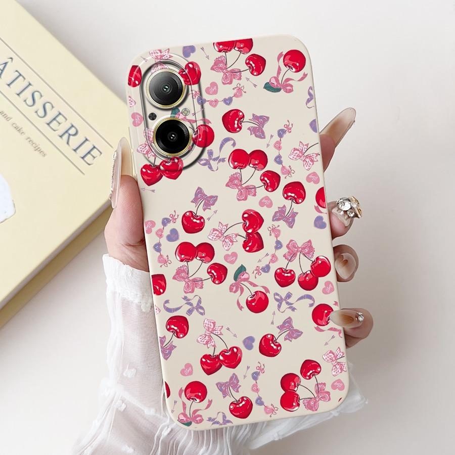 

For Realme C67 4G RMX3890 Case Matte Cactus Cartoons Protective Full Cover Soft Silicone Coque For RealmeC67 C65 4G Fundas Capa Realme C67 4G