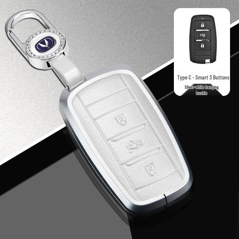 Changan Car Key Cover for Third Gen CS75 Plus, Yidong Plus, CS55, and CS35 Plus