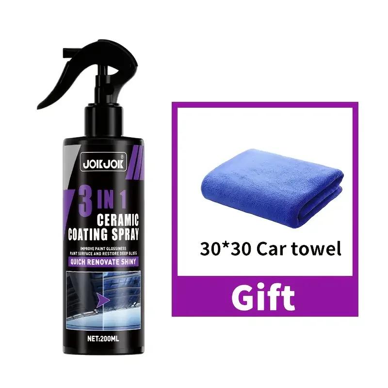 3 In 1 Car Ceramic Nano Coating Liquid Coating Nano Crystal Hydrophobic Layer Polishing Coating Agent Car Polish Nano Coating