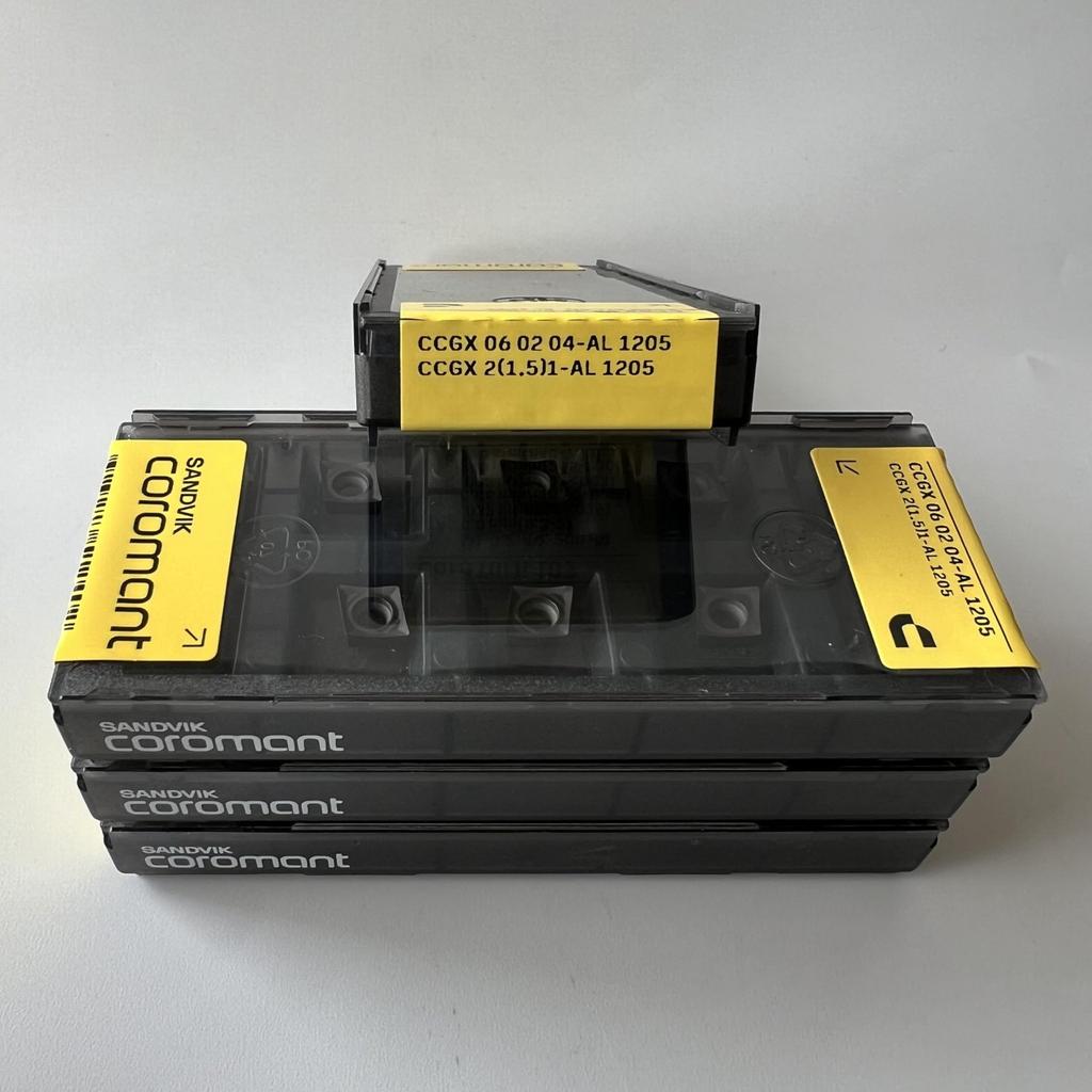 SANDVIK / CCGX060204-AL 1205 / Original Swedish hard alloy blade 10 Pcs