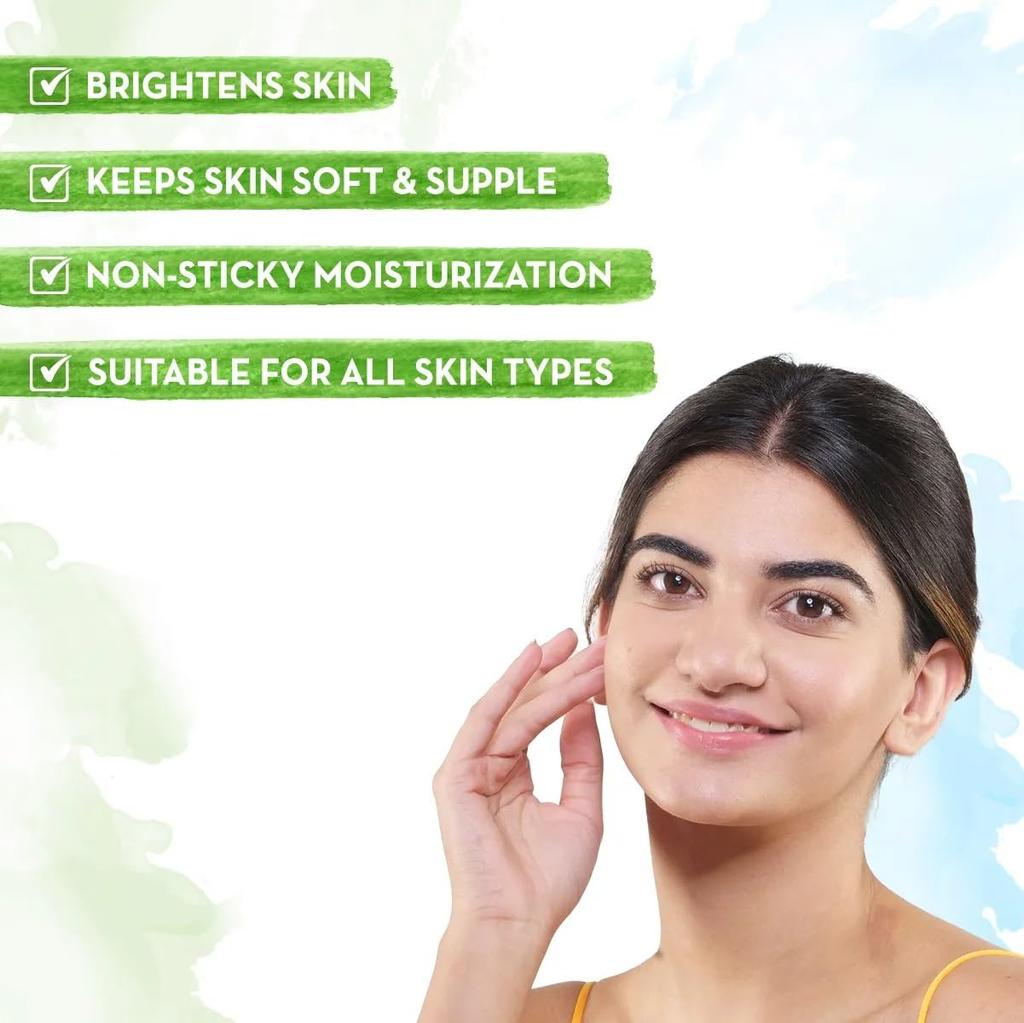 Mamaearth Ubtan Oil-Free Face Moisturizer For Glowing Skin With Turmeric & Saffron, Lightweight Cream, 80g, Daily Hydration
