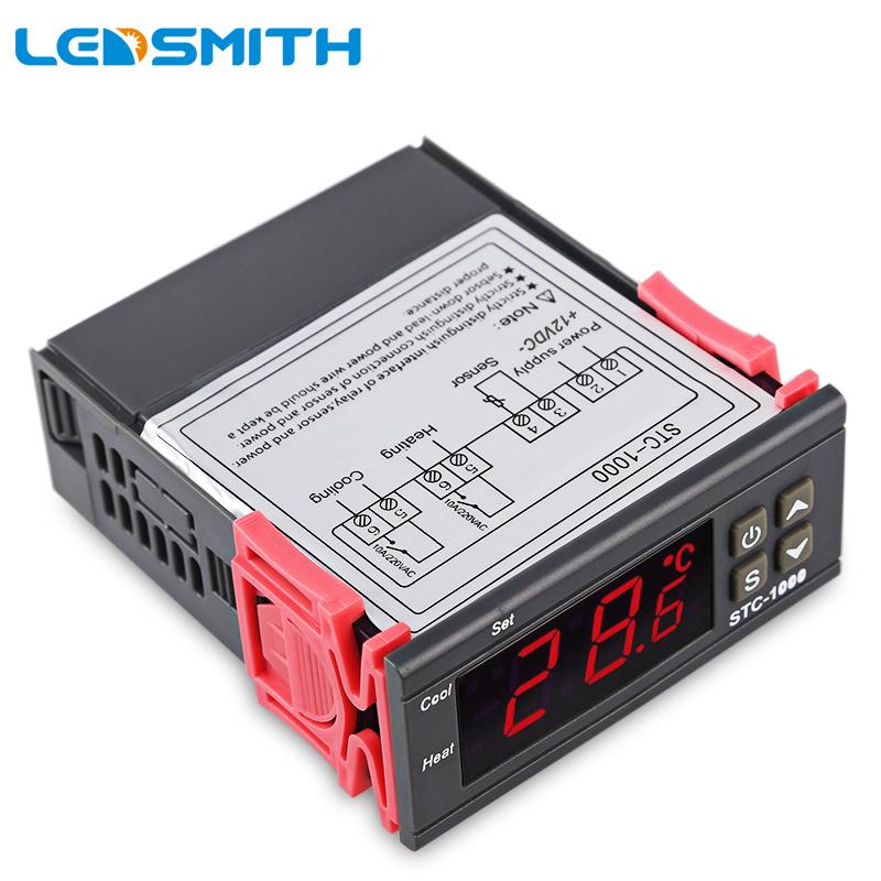 STC-1000 Digital Temperature Controller Temp Sensor Thermostat Control 110-220V STC-1000 Digital Temperature Controller Temp Sensor Thermostat Control 110-220V