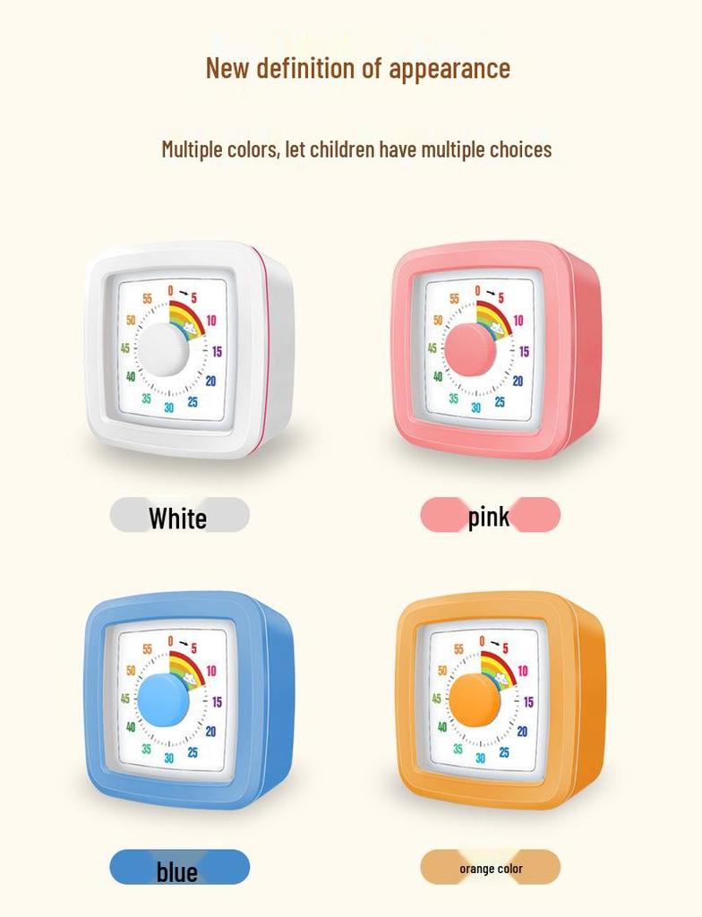 Best-Selling Visual Study Timer: Self-Discipline & Time Management Tool for Students and Kitchens