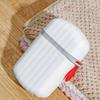 Portable Soap Box Travel Leak-Proof Drain Rack Suitable for Bathroom Kitchen Camping Gym Simple Soap Storage Box