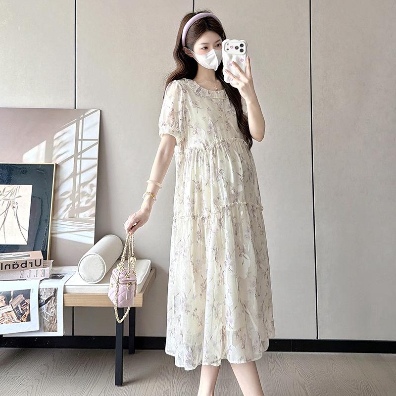 2026 Summer Plus Size Maternity Dress XXL