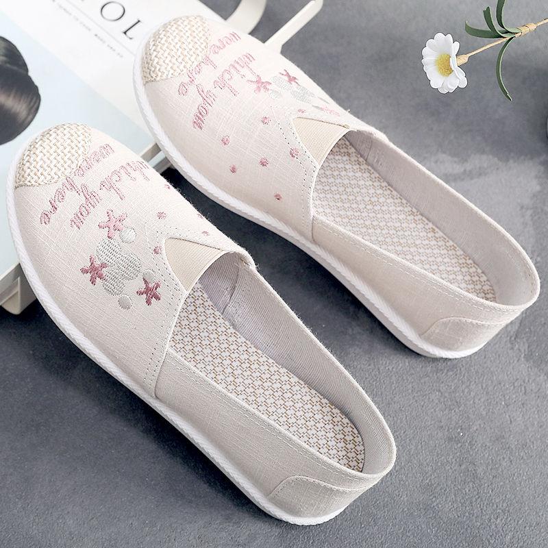 

Модные милые туфли-лодочки с круглым носком, симпатичные женские туфли, женская обувь, эспадрильи из парусины, розовые 39, городские тенденции 2024 года, летняя легкая ходьба 35